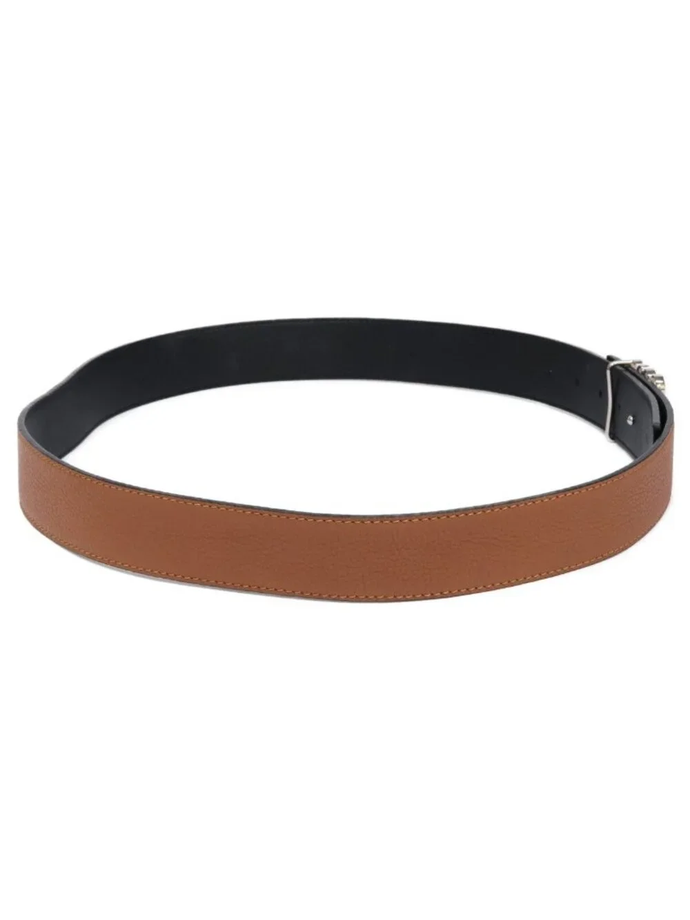 Loewe Reversible Anagram Smooth Calf &soft Grain Belt